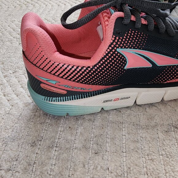 Altra Women’s Torin 2.5 Running Shoes | Size 7 | Zero Drop | Coral Pink/Grey - Picture 11 of 15